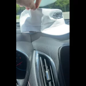 Beard Symbol | White Logo Hat